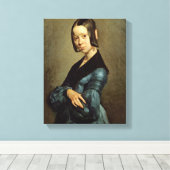 Toile Pauline Ono en bleu, 1841-42 (Insitu (Plancher de Bois))