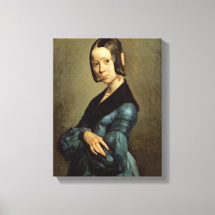 Toile Pauline Ono en bleu, 1841-42