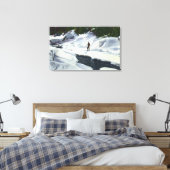 Toile Pauses de ski de fond par Mountain Brook (Insitu(Chambre))