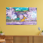 Toile PAVILLON ELGIN ILLINOIS LORDS PARK 1920'S Pâques (Insitu(Salon))