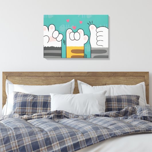 Toile Paw-some Pals (Insitu(Chambre))