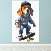 Toile Paws % Swagger (Insitu (Plancher de Bois))