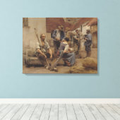 Toile Payer les pêcheurs, 1882 (Insitu (Plancher de Bois))