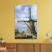 Toile Pays-Bas (alias Holland), Kinderdijk. 19 (Insitu(Salon))