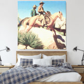 Toile "Pays de la vache" par Maynard Dixon (Insitu(Chambre))