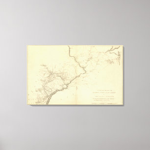 Toile Pays de rivière de Rariton au Jersey est