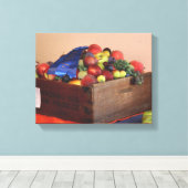 Toile Pays Fruit Premier prix Bleu Ruban (Insitu (Plancher de Bois))