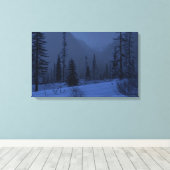 Toile Pays Haut (hiver/nuit) (Insitu (Plancher de Bois))