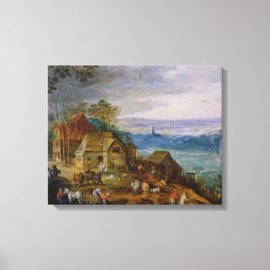 Toile Paysage (Recto)