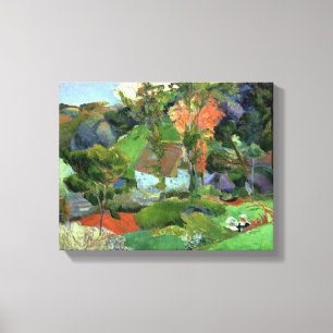 Toile Paysage à Pont Aven, 1888