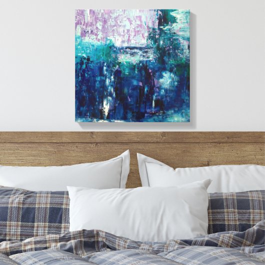 Toile Paysage Abstrait 1 (Insitu(Chambre))