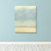 Toile Paysage Abstrait avec ciel couvert (Insitu (Plancher de Bois))