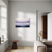 Toile Paysage Abstrait, Rivière Dark