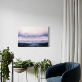 Toile Paysage Abstrait, Rivière Dark