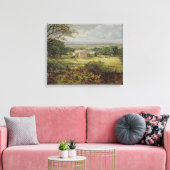 Toile Paysage anglais avec une maison, 19ème siècle (Insitu(Salon))