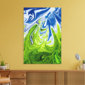 Toile Paysage Art Abstrait | Meilleur art moderne (Insitu(Salon))