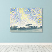 Toile Paysage aux étoiles (Insitu (Plancher de Bois))