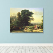 Toile Paysage avec Céphale (Insitu (Plancher de Bois))