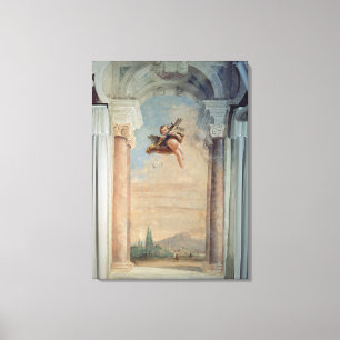 Toile Paysage avec le cupidon, du "Foresteria" (invité