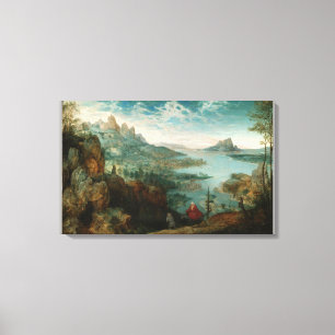 Toile Paysage avec le vol vers l'Egypte