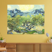 Toile Paysage avec Olive Vincent Willem van Gogh (Insitu(Salon))