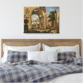 Toile Paysage avec ruines, 1673 (Insitu(Chambre))