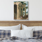 Toile Paysage avec ruines et berger (Insitu(Chambre))