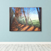 Toile Paysage "Country Road" (Insitu (Plancher de Bois))