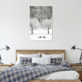 Toile Paysage couvert de neige (Insitu(Chambre))