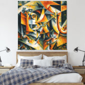 Toile paysage cubique 2 (Insitu(Chambre))