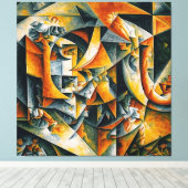 Toile paysage cubique 2 (Insitu (Plancher de Bois))