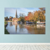 Toile Paysage d'Abingdon (Insitu (Plancher de Bois))