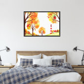 Toile Paysage d'automne (Insitu(Chambre))