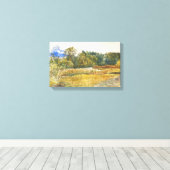 Toile Paysage d'automne à Rybiniszki Stanislaw Maslowski (Insitu (Plancher de Bois))