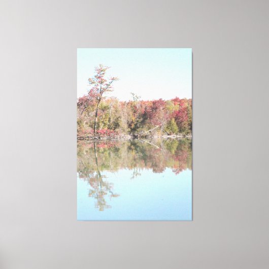 Toile Paysage d'automne coloré (Recto)