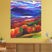 Toile Paysage d'automne Imaginaire Wall Art (Insitu(Salon))