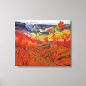 Toile Paysage d'automne | Maurice de Vlaminck | (Recto)