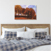Toile Paysage d'automne par Vincent van Gogh (Insitu(Chambre))