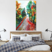 Toile Paysage d'automne unique (Insitu(Chambre))