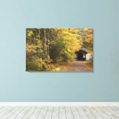 Toile Paysage d'automne, Vermont, États-Unis (Insitu (Plancher de Bois))