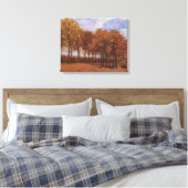 Toile Paysage d'automne - Vincent Van Gogh (Insitu(Chambre))