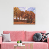 Toile Paysage d'automne - Vincent Van Gogh (Insitu(Salon))