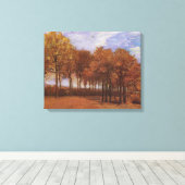 Toile Paysage d'automne - Vincent Van Gogh (Insitu (Plancher de Bois))