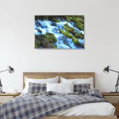 Toile Paysage de cascade de forêt panoramique (Insitu(Chambre))