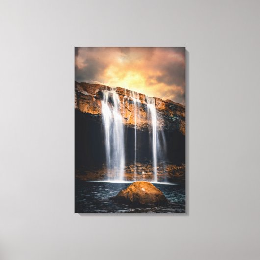 Toile Paysage de cascade magnifique (Recto)