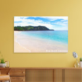 Toile Paysage de colline de sable blanc de plage de mer  (Insitu(Salon))