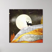 Toile Paysage de Deer Moon (Recto)