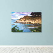 Toile Paysage de falaise côtière (Insitu (Plancher de Bois))