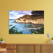 Toile Paysage de falaise côtière (Insitu(Salon))