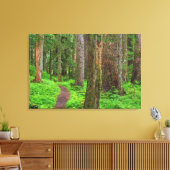 Toile Paysage de forêt ancienne (Insitu(Salon))
